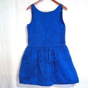 BCBG Max Azria Blue Sapphire Sleeveless V-Back Mini Dress Size Medium NWT